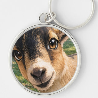 Chaveiro Goat Cute Keychain – Adorable Design Key Ring Gift