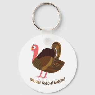 Chaveiro Gobble! Gobble! Gobble!