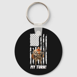 Chaveiro Gobble Gobble My Torne Engraçada Bandeira Dos Eua