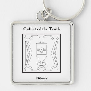 Chaveiro Goblet do Símbolo Verdade