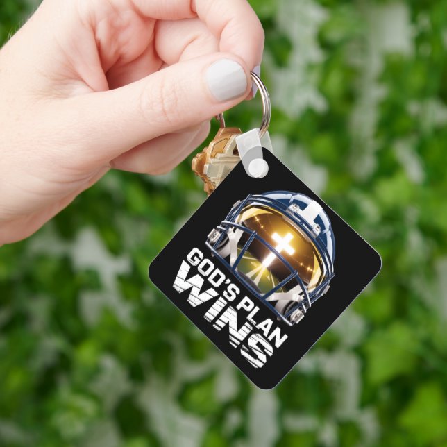 Chaveiro God’s Plan Football Helmet Keychain (Mão)