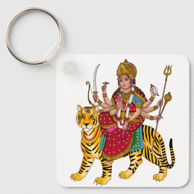 Chaveiro Goddess Durga Keychain (Frente)
