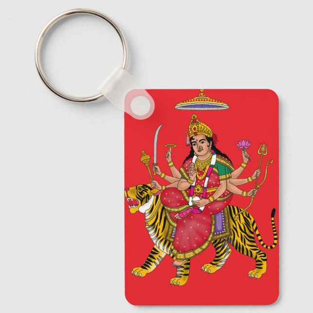 Chaveiro Goddess Durga Keychain (Frente)