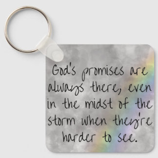 Chaveiro God's Promises Keychain - Hope Through the Storm