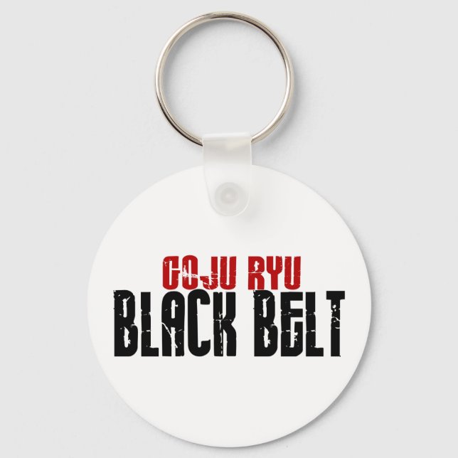 Chaveiro Goju Ryu Black Belt (Frente)