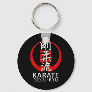 Chaveiro Goju Ryu Karate Símbolo Kanji Japão Arte Marcial V