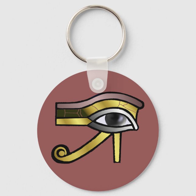 Chaveiro Golden Eye of Horus Key Ring (Frente)