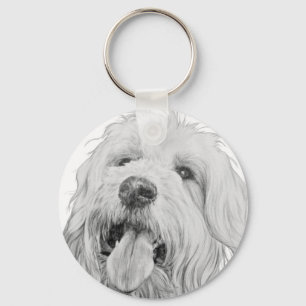 Chaveiro Goldendoodle