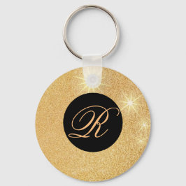 Chaveiro Golderner Glanz personalisiert