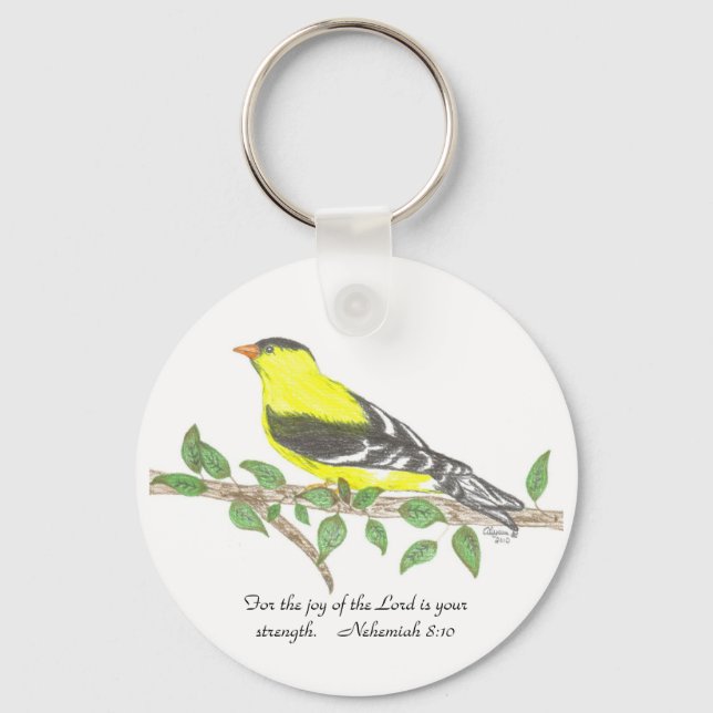 Chaveiro Goldfinch (Frente)