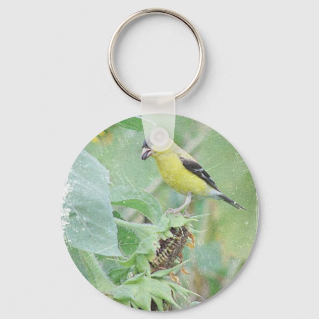 Chaveiro Goldfinch Grunge (Frente)