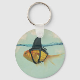 Chaveiro Goldfish with a Shark Fin