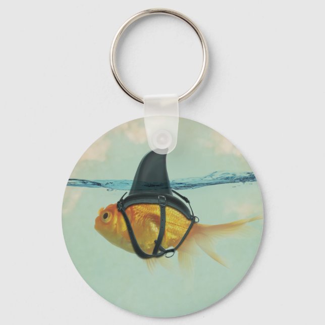Chaveiro Goldfish with a Shark Fin (Frente)