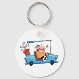 Chaveiro Goleador-dirige-carrinho-de-golfe
