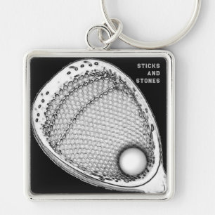 Chaveiro Goleiro de Lacrosse