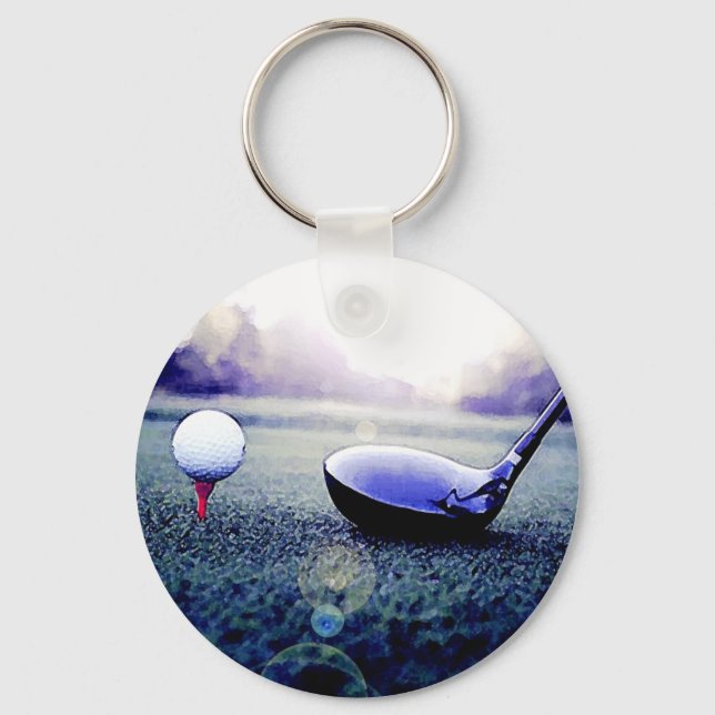 Chaveiro Golf Ball & Bat (Frente)