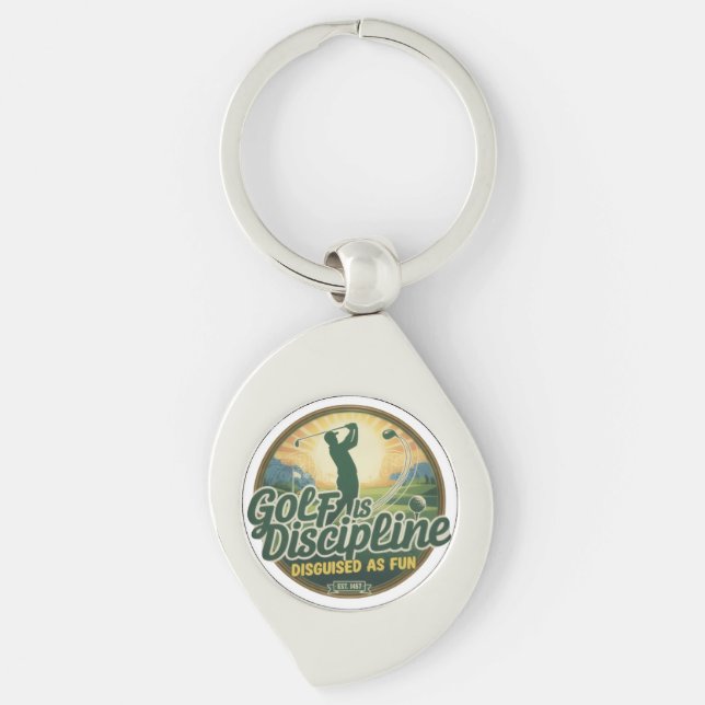 Chaveiro Golf Is Discipline Disguised as Fun (Frente)