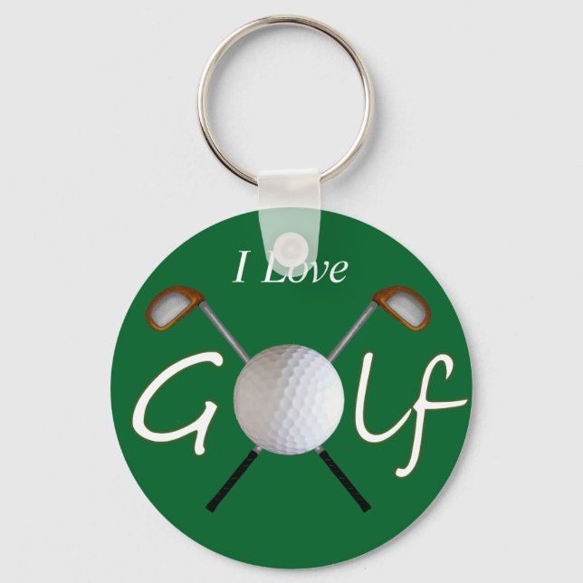 Chaveiro Golf Keychain (Customizable) (Frente)