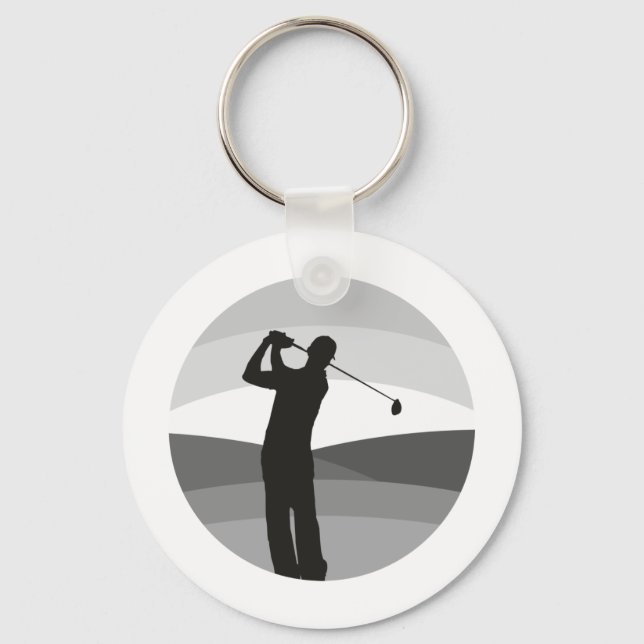 Chaveiro Golf Silhouette (Frente)