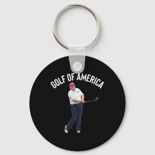 Chaveiro Golfe Engraçado Da América Donald Trump Pun