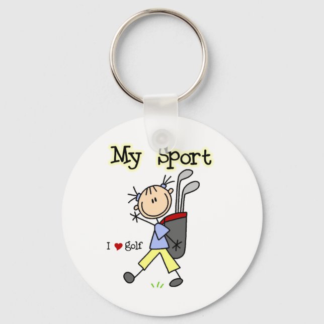 Chaveiro Golfe Meu Esporte (Frente)