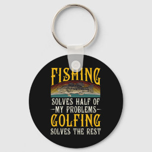 Chaveiro Golfe Resolve O Resto Dos Meus Problemas Pesca Hob
