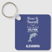Golfinho Azul Fofo Amantes Animal Marinho Divertid