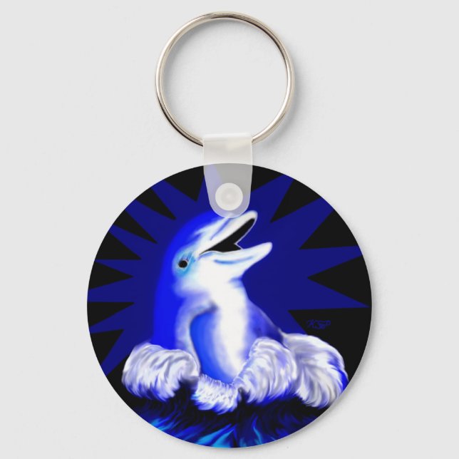 Chaveiro Golfinho sorridente (Frente)