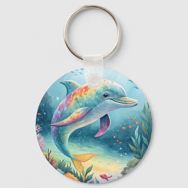 Chaveiro Golfinho submarino (Frente)