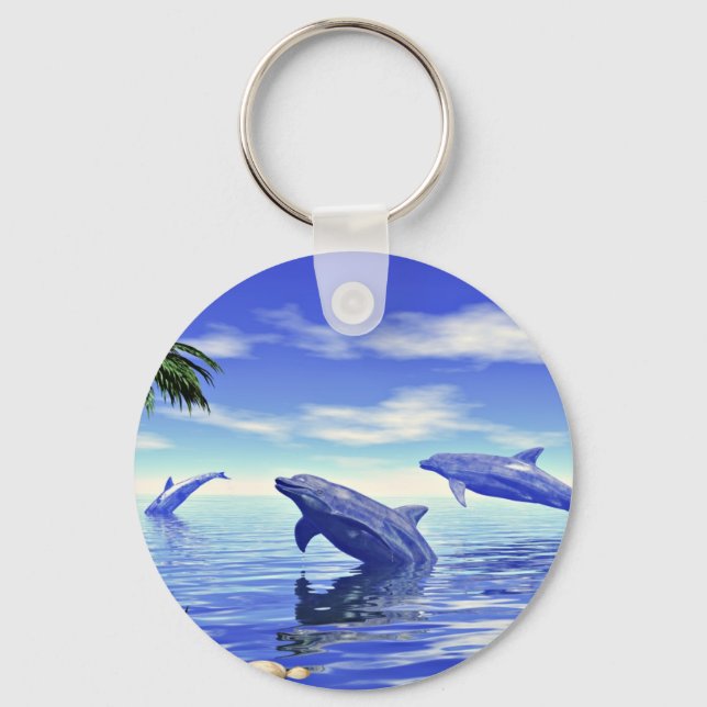 Chaveiro Golfinhos (Frente)