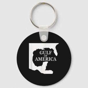 Chaveiro Golfo Da América Dos Eua Mostra Bandeira Funerária