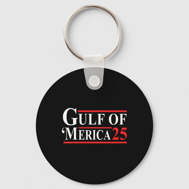 Chaveiro Golfo De Merica 2025 América Engraçada 25 (Frente)
