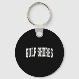 Chaveiro Golfo Shores Al Alabama Usa Vintage Sports Varsity