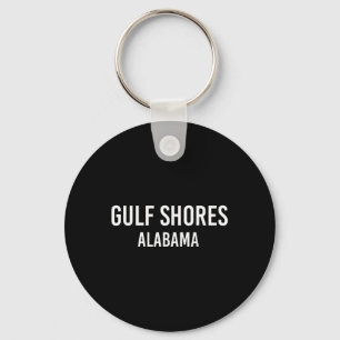 Chaveiro Golfo Shores Alabama Al Usa Esporte Patriótico Vin