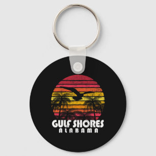 Chaveiro Golfo Shores Alabama Gift Beach Vintage Shirts Ret