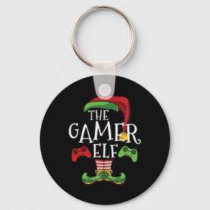 Chaveiro Golpe Engraçado de Feliz Jogo da Família no Natal