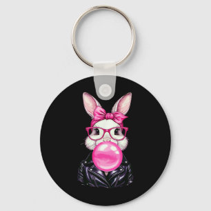 Chaveiro Goma-Bolha de Balão de Páscoa-Coca-branca-Retrora