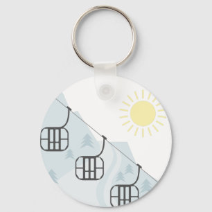 Chaveiro Gôndola do esqui