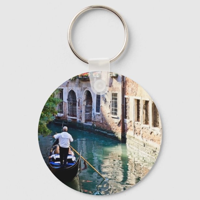 Chaveiro Gondola em Veneza Itália (Frente)
