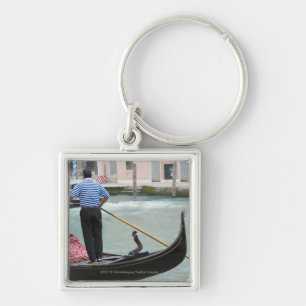 Chaveiro Gôndola no canal de Veneza
