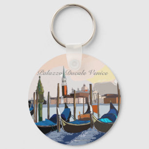 Chaveiro Gôndolas de Veneza no Palazzo Ducale Veneza