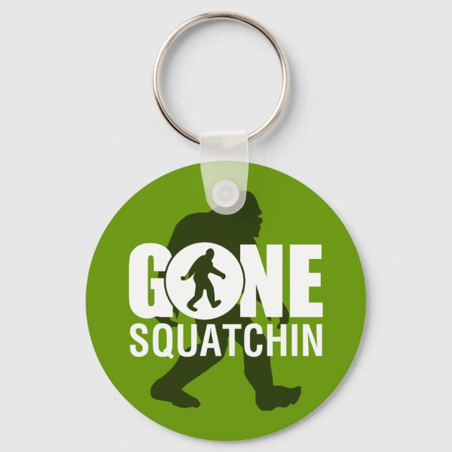 Chaveiro Gone Squatchin (Frente)