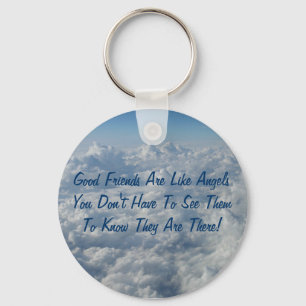 Chaveiro Good Friends Are Like Angels