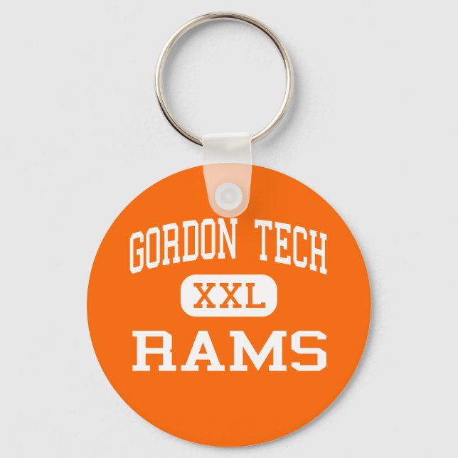Chaveiro Gordon Tech - Rams - High - Chicago Illinois (Frente)