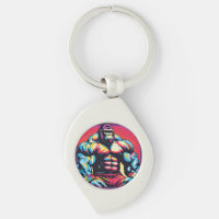 Gorilla Bodybuilder Lifter Pop