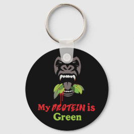 Chaveiro Gorilla Button Key Ring