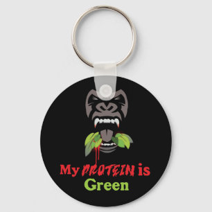Chaveiro Gorilla Button Key Ring