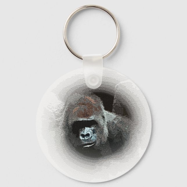 Chaveiro Gorilla Portrait (Frente)