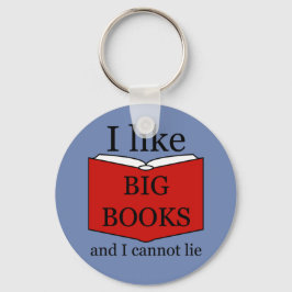 Chaveiro Gosto De Livros Grandes