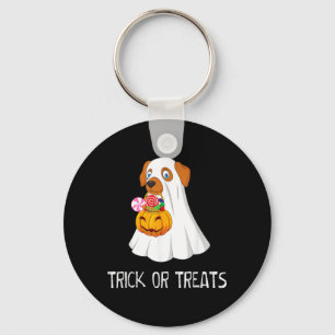 Chaveiro Gostosuras ou Travessuras Cachorro Fantasma Divert